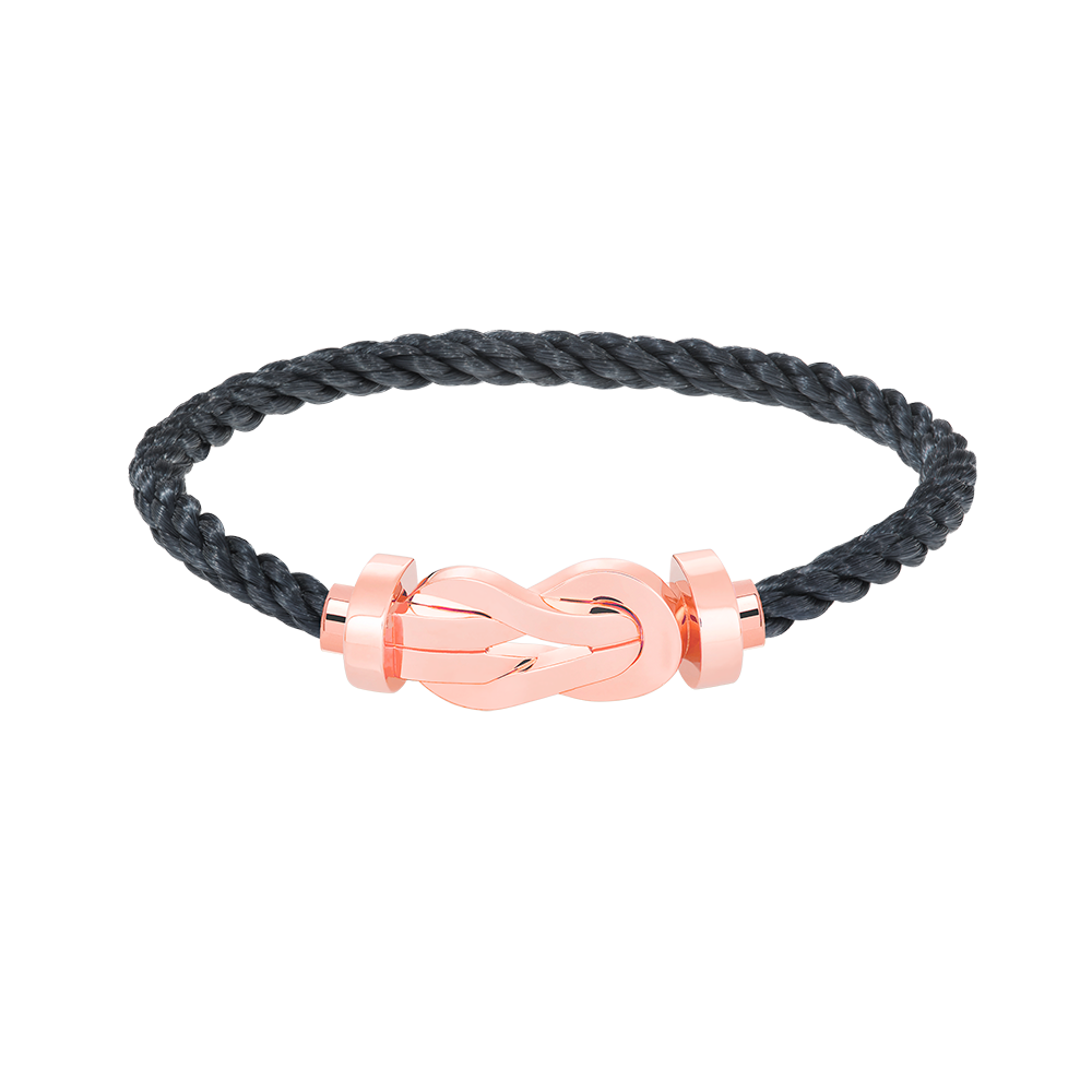 [Clover Jewels]CHANCE LARGE 8 FIGURE BUCKLE NO DIAMOND BRACELET ROSE GOLD