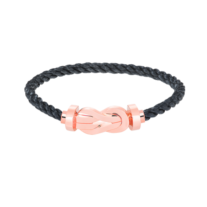 [Clover Jewels]CHANCE LARGE 8 FIGURE BUCKLE NO DIAMOND BRACELET ROSE GOLD