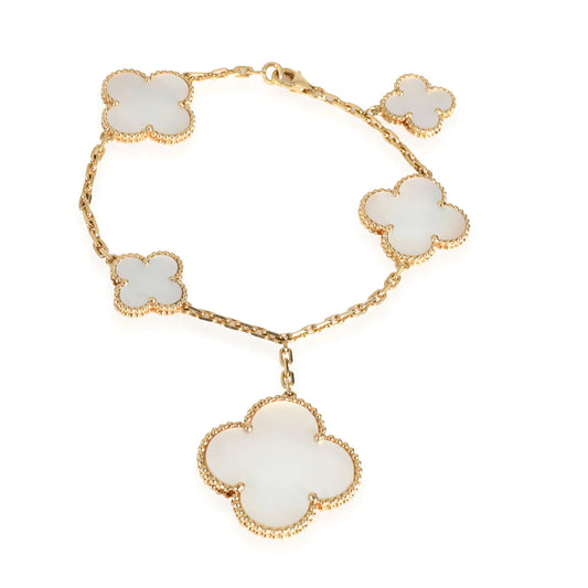 [Clover Jewels]MAGIC CLOVER MOP GOLD BRACELET 5 MOTIFS