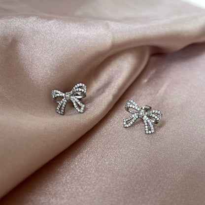 [Clover Jewels]Dainty Bow Shape Earrings