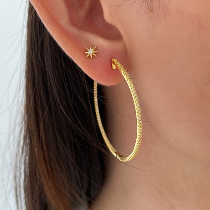 [Clover Jewels]Popular Large Hoop Earrings