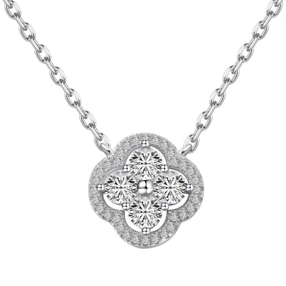 [Clover Jewels]Exquisite Necklace With Four-Leaf Clover Flower Design