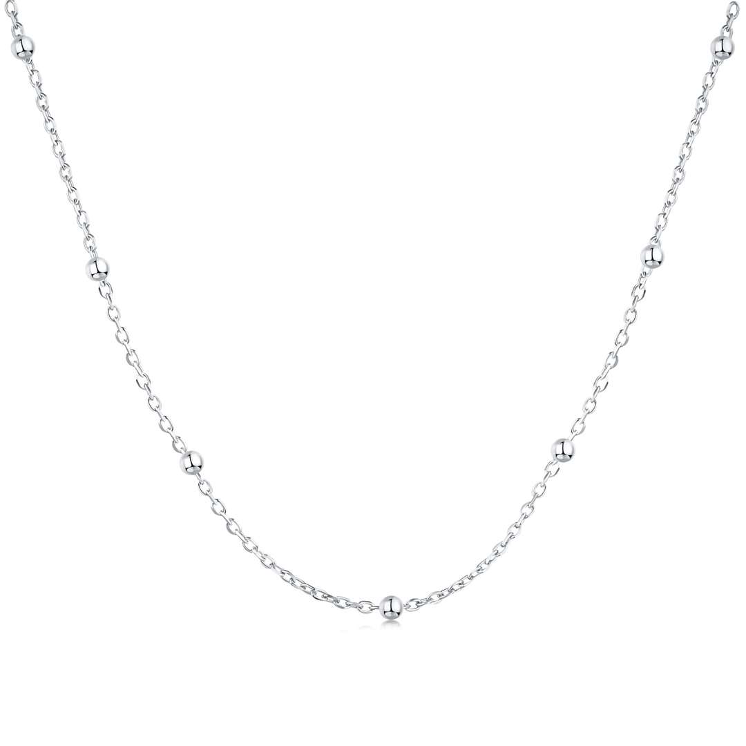 [Clover Jewels]Small Bead Clavicle Chain Simple Necklace