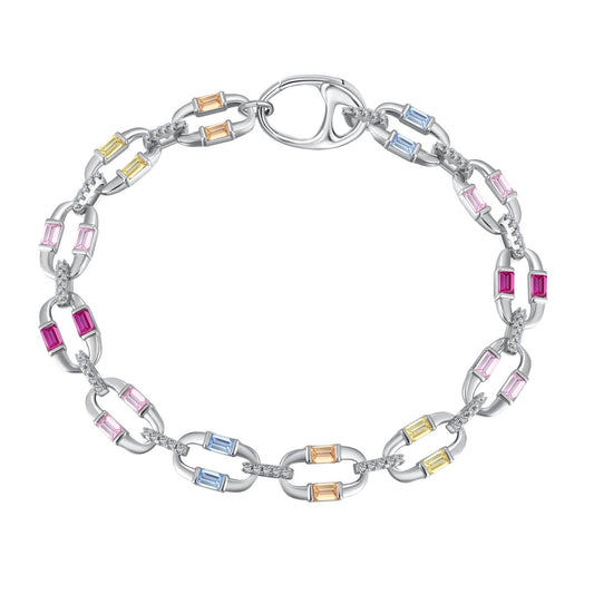 [Clover Jewels]Dazzling Colorful Daily Bracelet