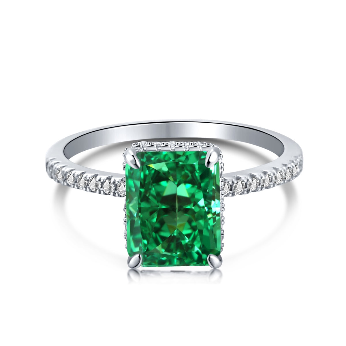 [Clover Jewels]4.0 Carat Luxurious Engagement Ring