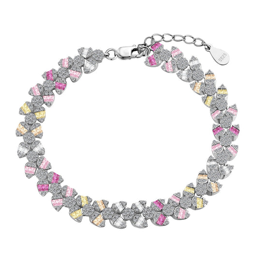 [Clover Jewels]Dainty Exquisite Flower Shape Daily Bracelet