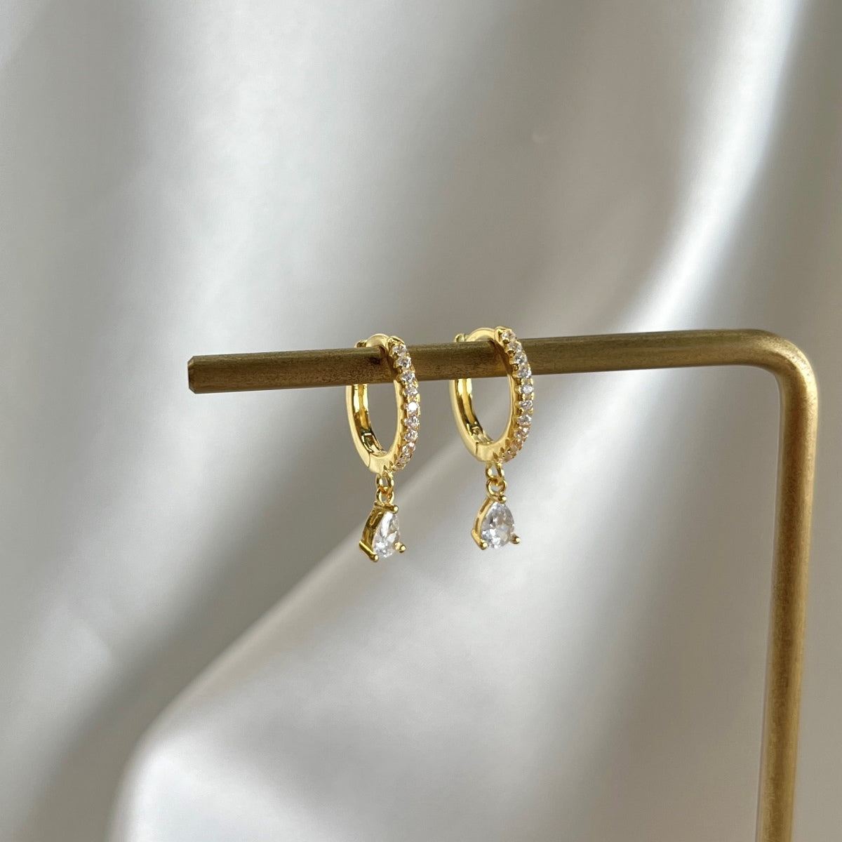 [Clover Jewels]Luxurious Geometric Drop Earrings