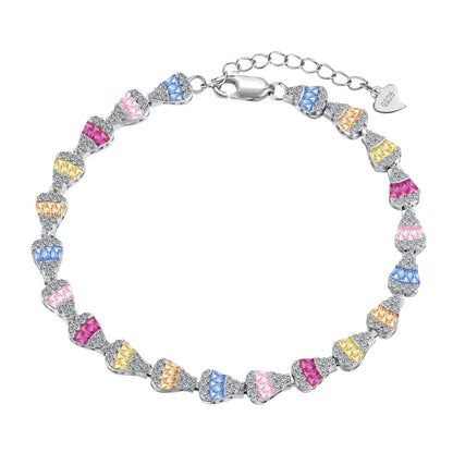 [Clover Jewels]Radiant Water Drop Shape Daily Bracelet