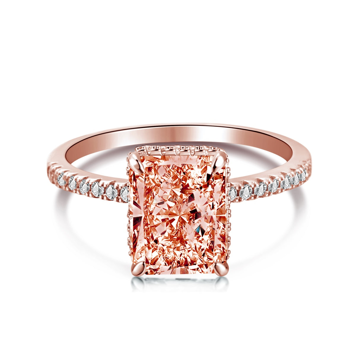 [Clover Jewels]4.0 Carat Luxurious Engagement Ring