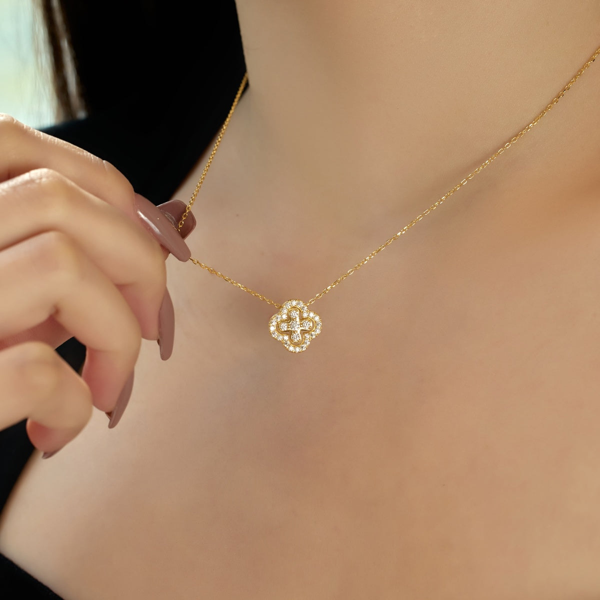 [Clover Jewels]Four-Leaf Clover Various DIY Wearable Necklaces