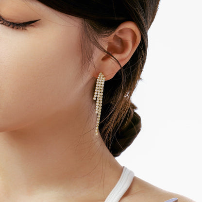 [Clover Jewels]Luxurious Dainty Banquet Earrings