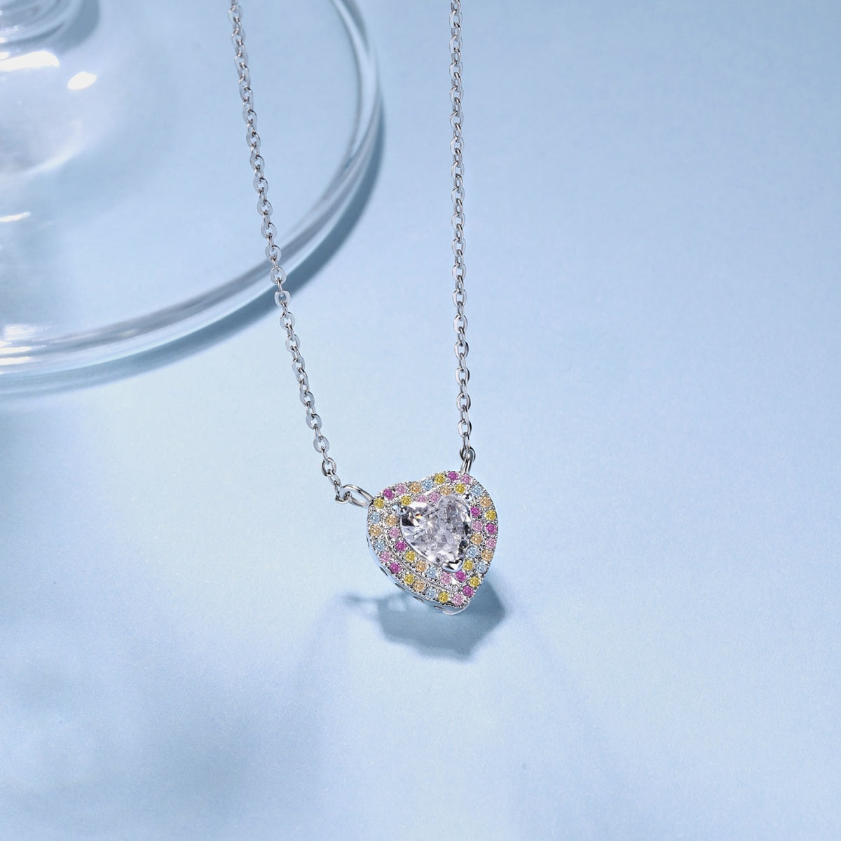 [Clover Jewels]Exquisite Heart Shape Necklace