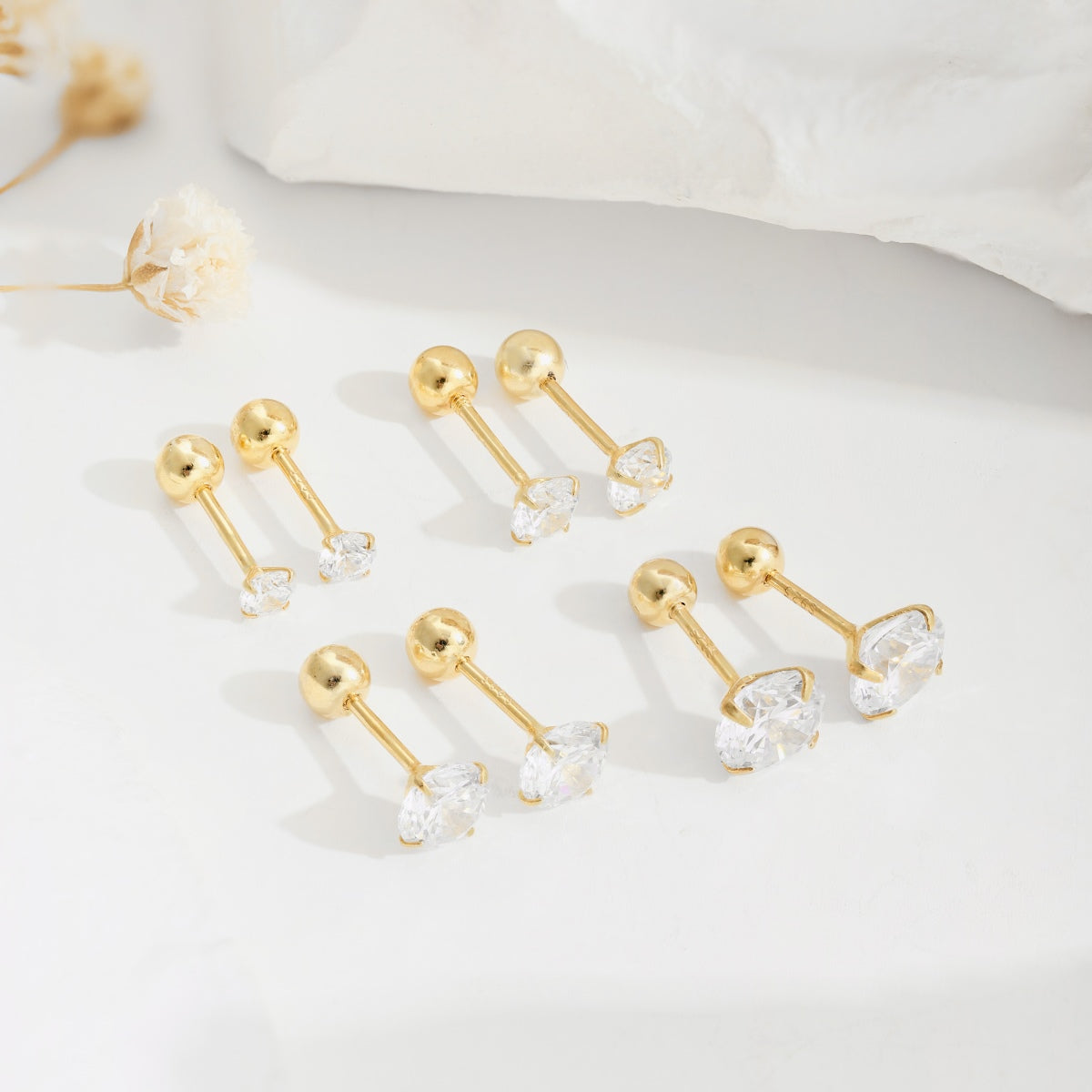 [Clover Jewels]Unique U-Shaped Ear Bone Earrings