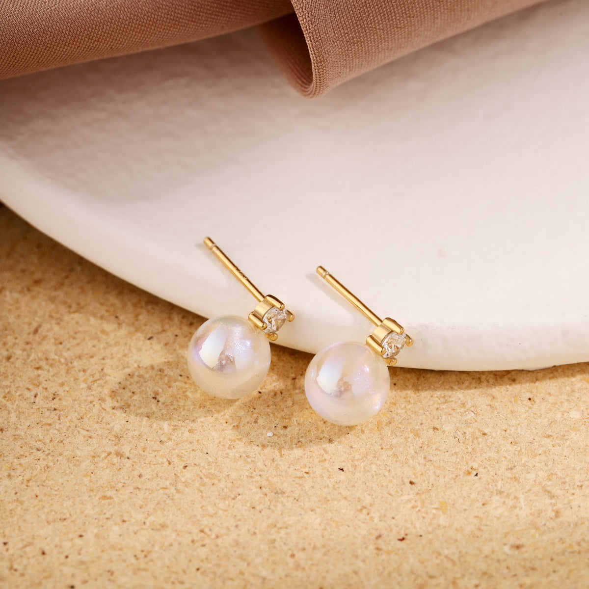 [Clover Jewels]Symphony Mermaid Pearl Earrings