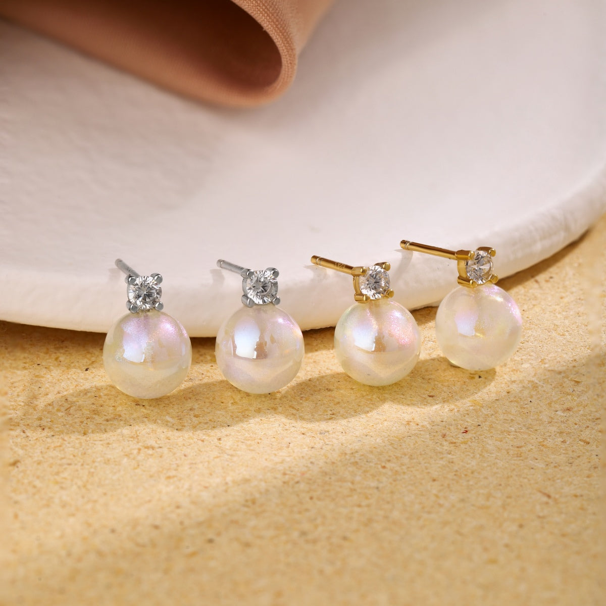 [Clover Jewels]Symphony Mermaid Pearl Earrings