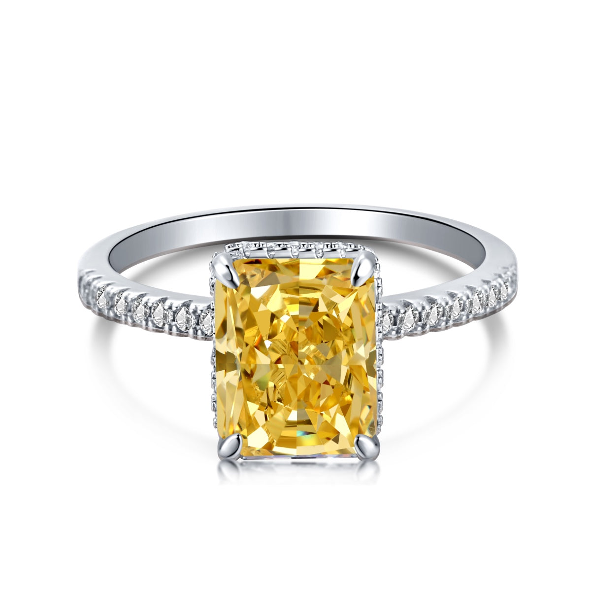 [Clover Jewels]4.0 Carat Luxurious Engagement Ring