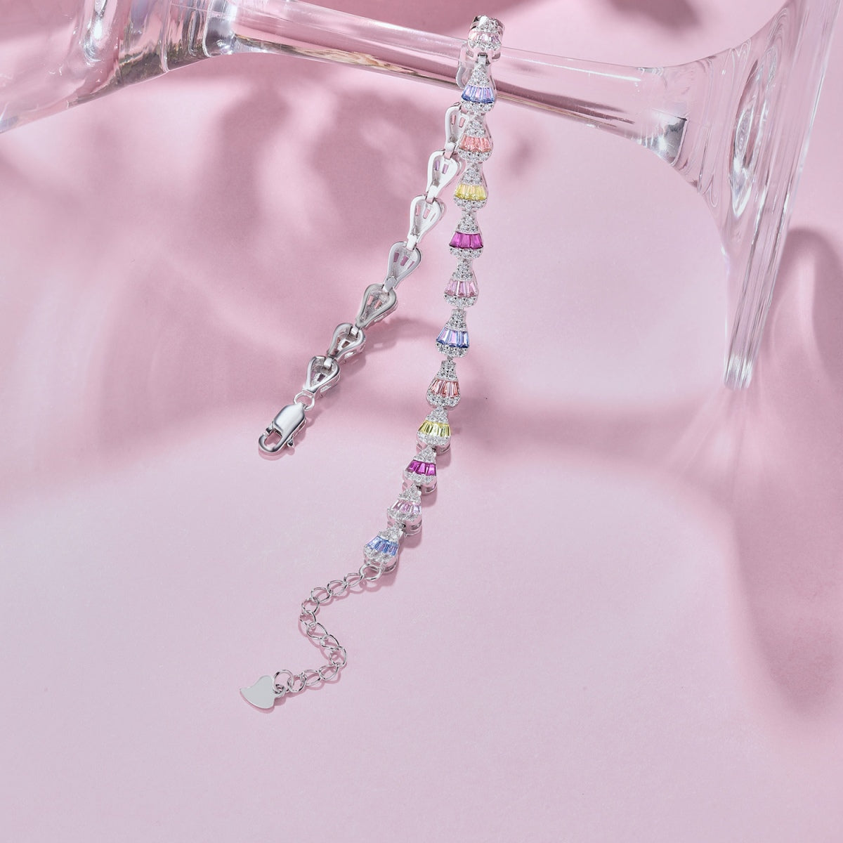 [Clover Jewels]Radiant Water Drop Shape Daily Bracelet