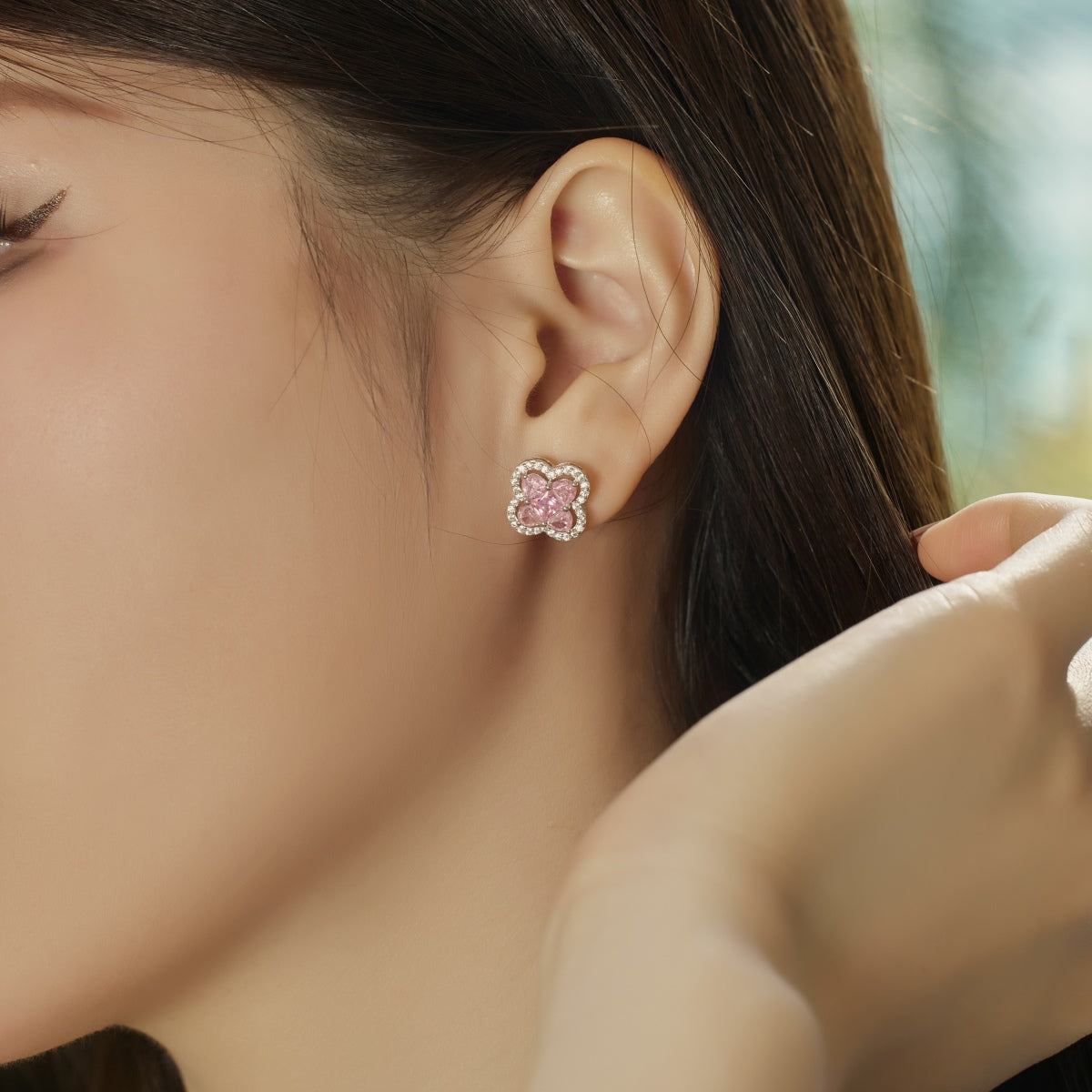 [Clover Jewels]Lucky Four-Leaf Clover Exquisite Earrings