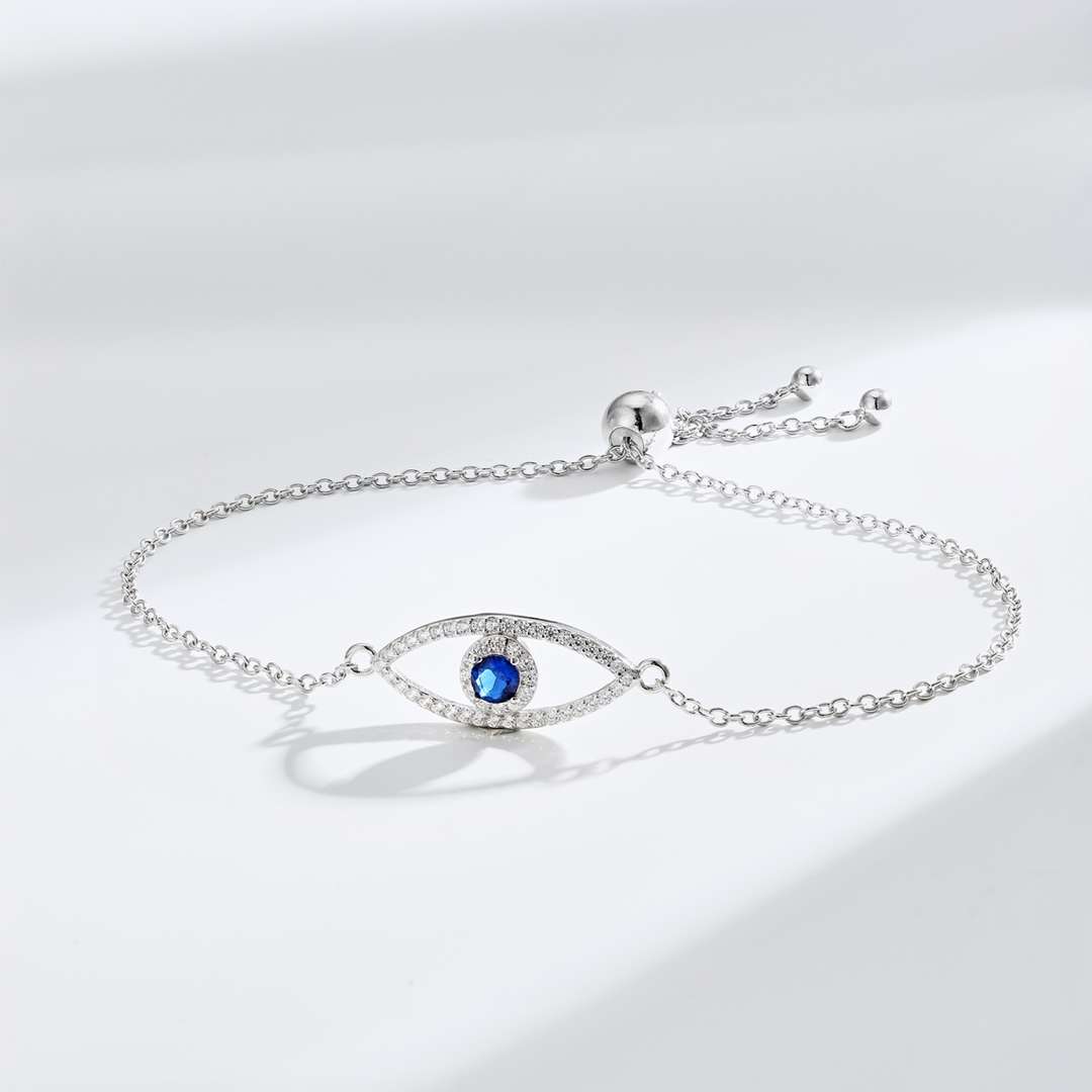 [Clover Jewels]Devil's Eye Hollow Design Bracelet