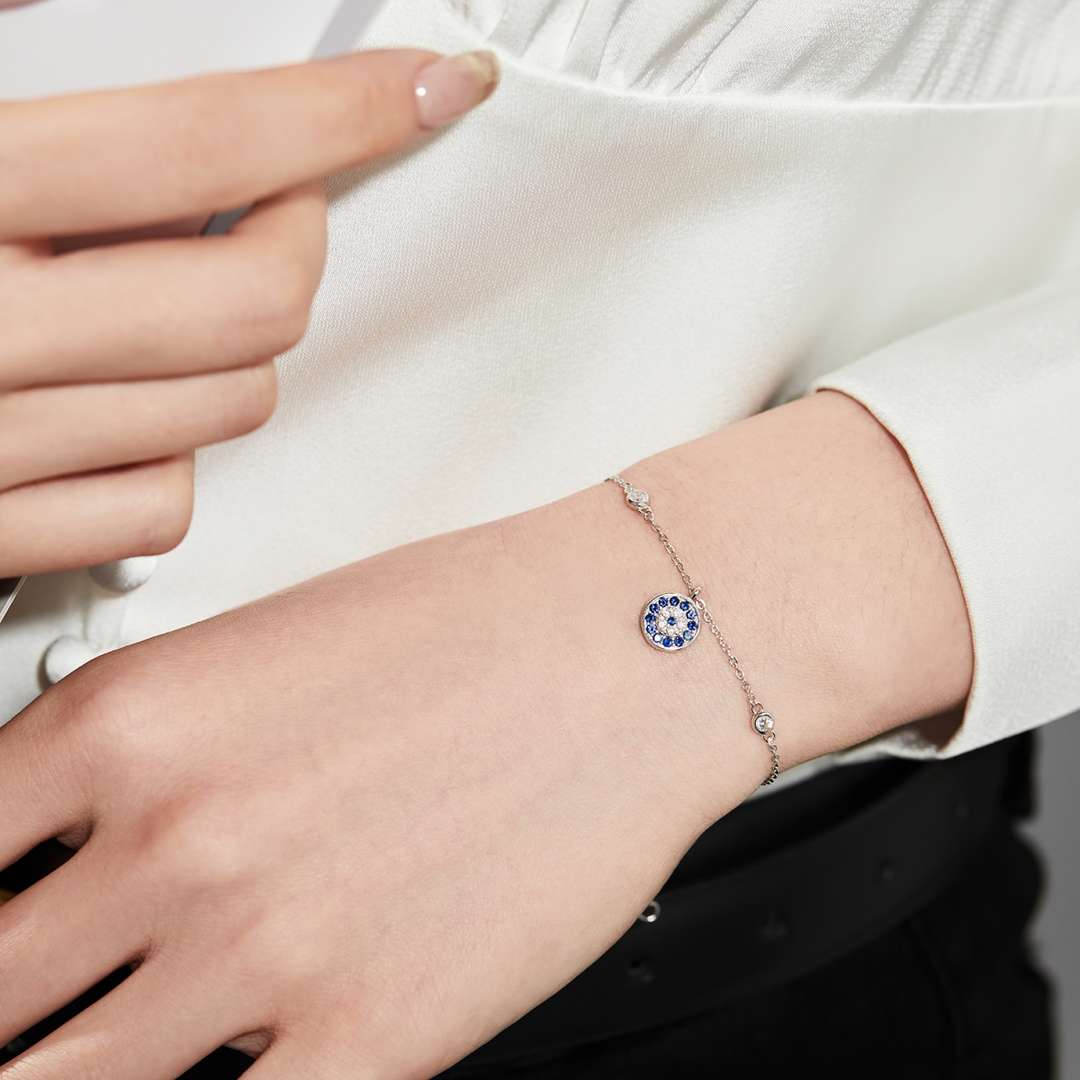 [Clover Jewels]Devil's Eye Round Shape Bracelet