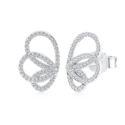 [Clover Jewels]Exquisite Butterfly Shape Earrings