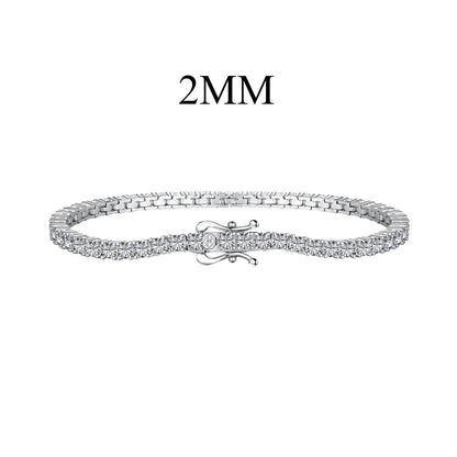 [Clover Jewels]Dazzling Exquisite Round Cut Daily Bracelet