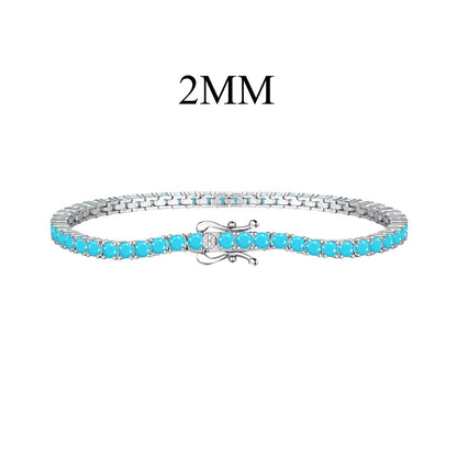 [Clover Jewels]Dazzling Exquisite Round Cut Daily Bracelet