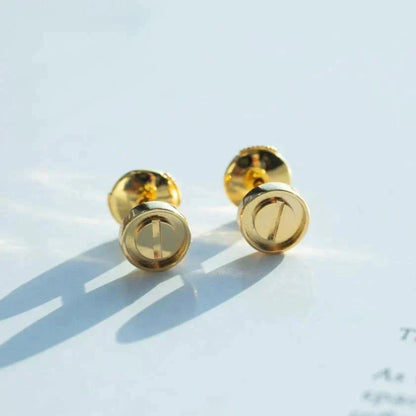 [Clover Jewels]LOVE EARRINGS GOLD 10MM