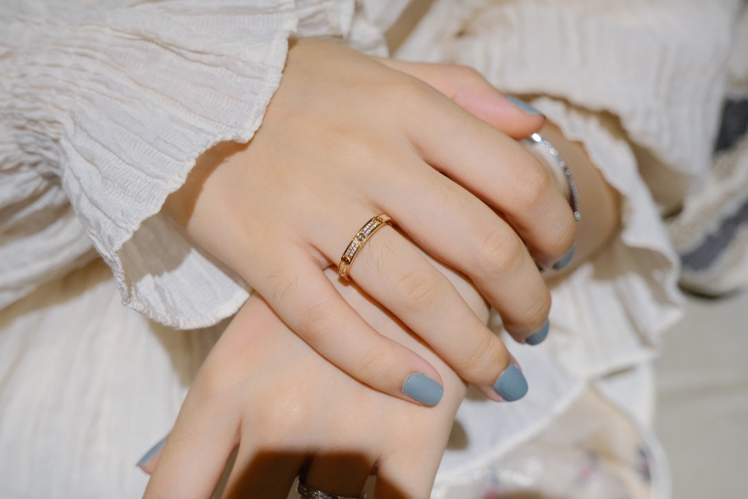 [Clover Jewels]LOVE RING 2.65MM DIAMOND