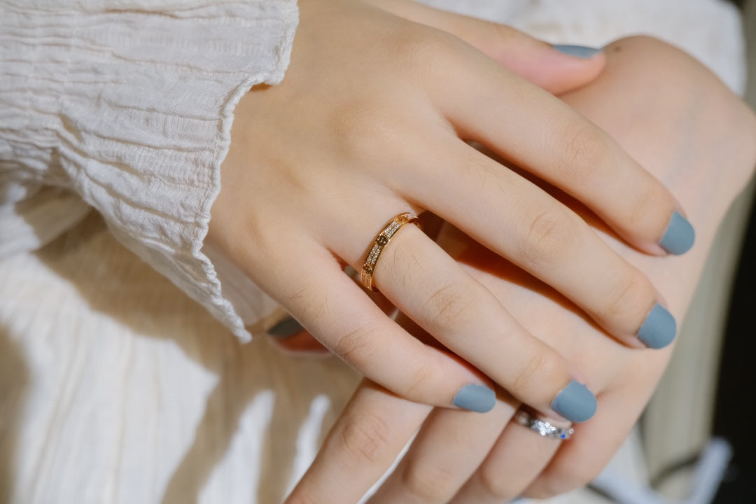 [Clover Jewels]LOVE RING 2.65MM DIAMOND