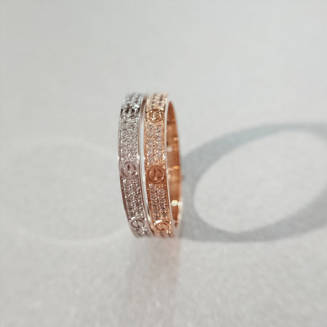 [Clover Jewels]LOVE RING 2.65MM DIAMOND