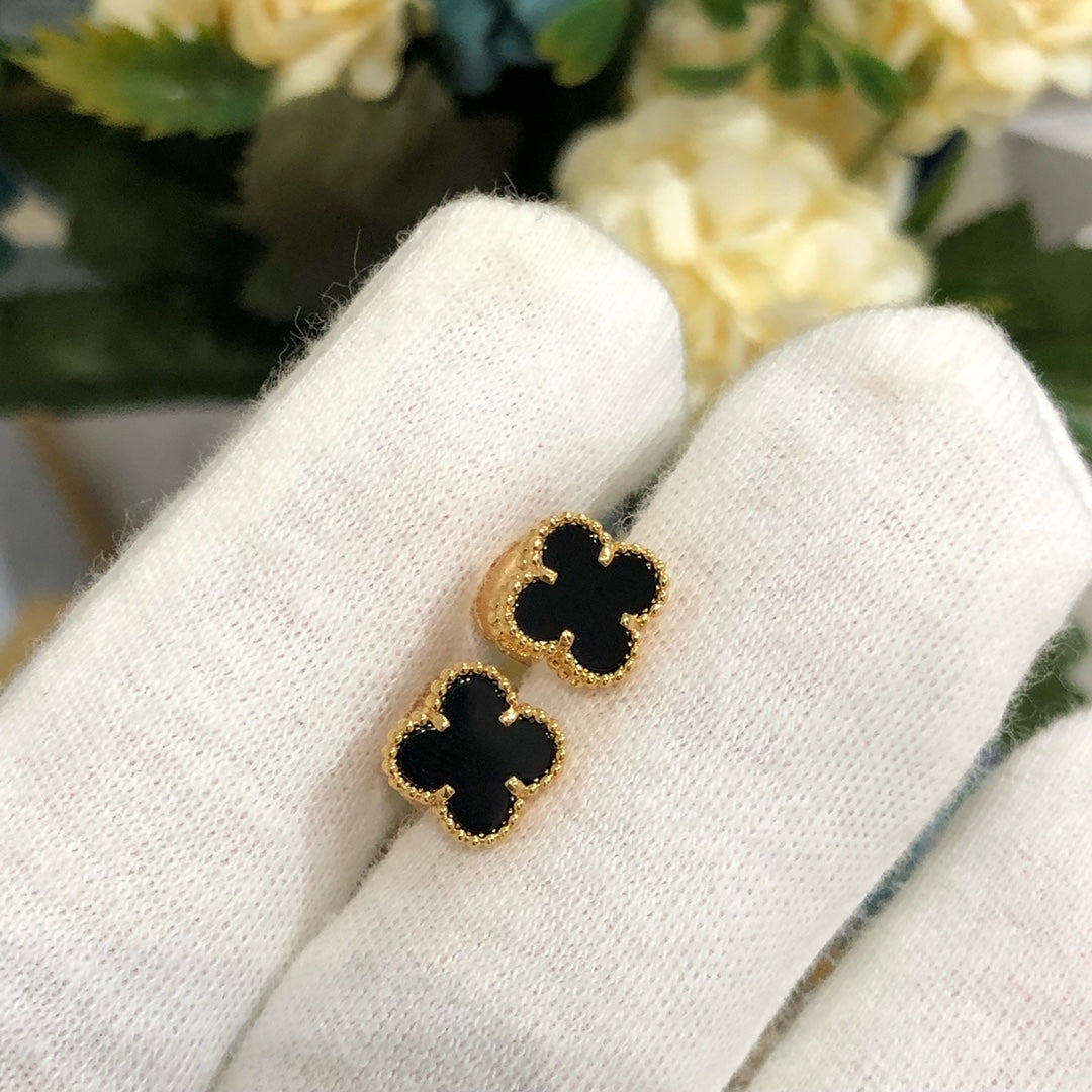 [Clover Jewels]CLOVER MINI GOLD EARRINGS