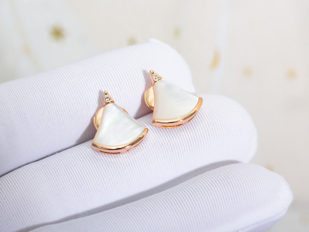 [Clover Jewels]DIVAS DREAM EARRINGS PINK GOLD