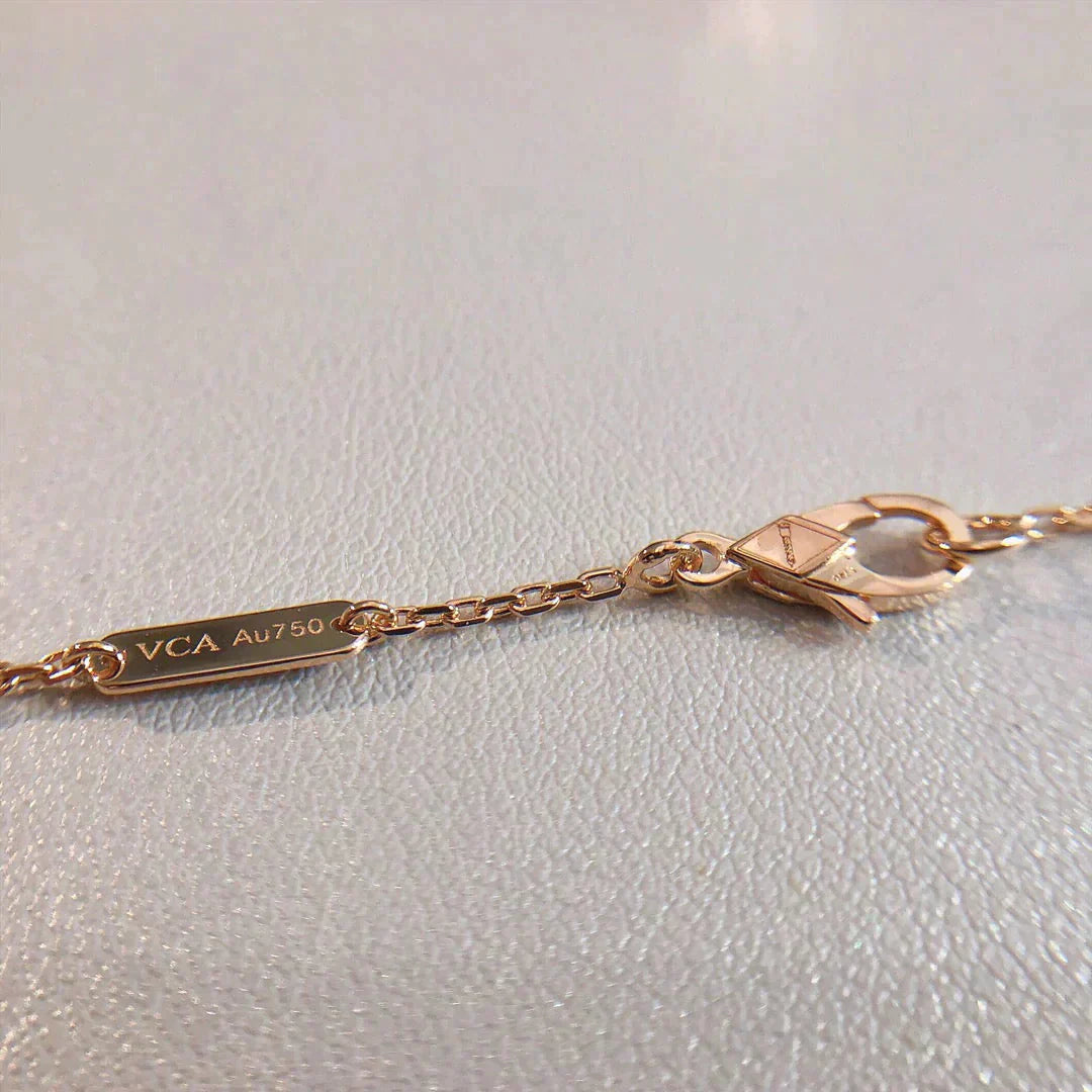 [Clover Jewels]PERLEE PEDANT NECKLACE GOLD / ROSE GOLD