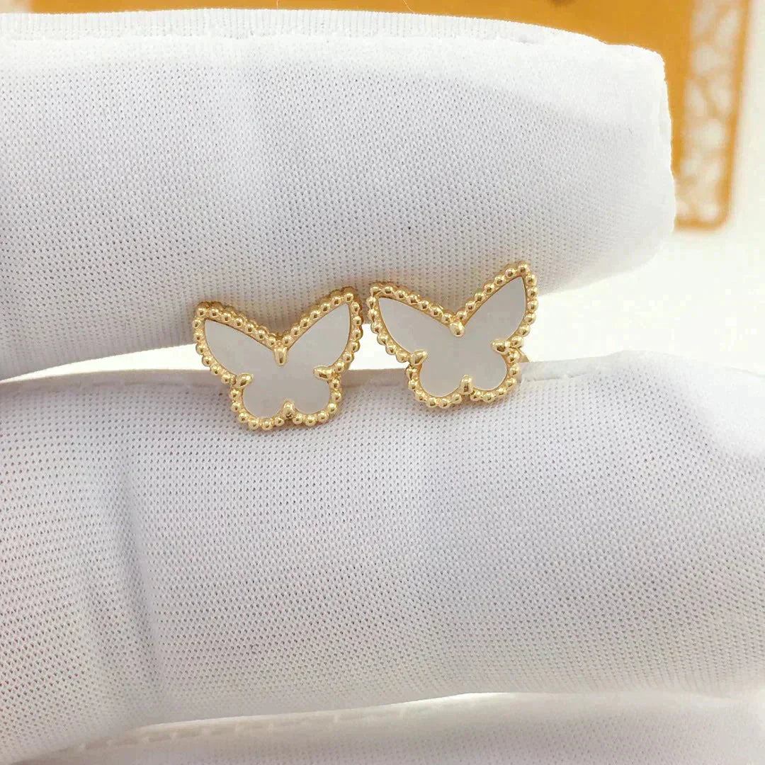 [Clover Jewels]SWEET BUTTERFLY MOP EARSTUDS