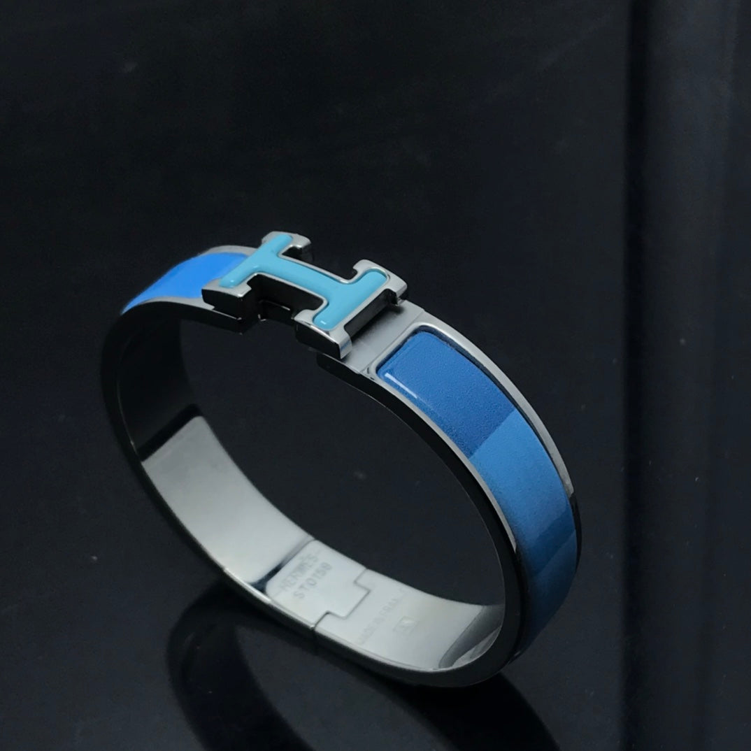 [Clover Jewels]H BRACELET BLUE RAINBOW CERAMIC