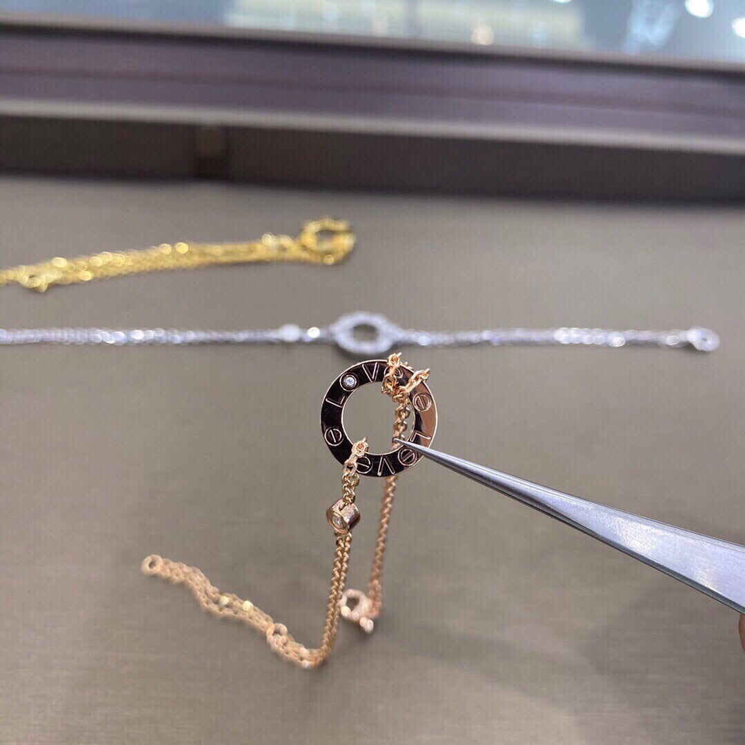 [Clover Jewels]LOVE BRACELET 2 DIAMOND