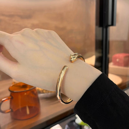 [Clover Jewels]PANTHERE GOLD OPEN BRACELET