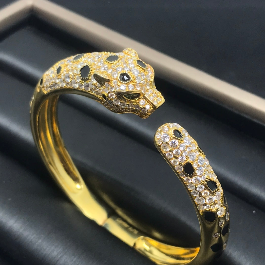 [Clover Jewels]PANTHERE BIG BRACELET DIAMONDS