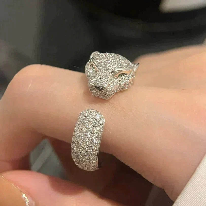 [Clover Jewels]PANTHERE 5.5MM ALL DIAMOND RING