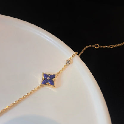 [Clover Jewels]COLOR STAR PINK GOLD DIAMOND BRACELET