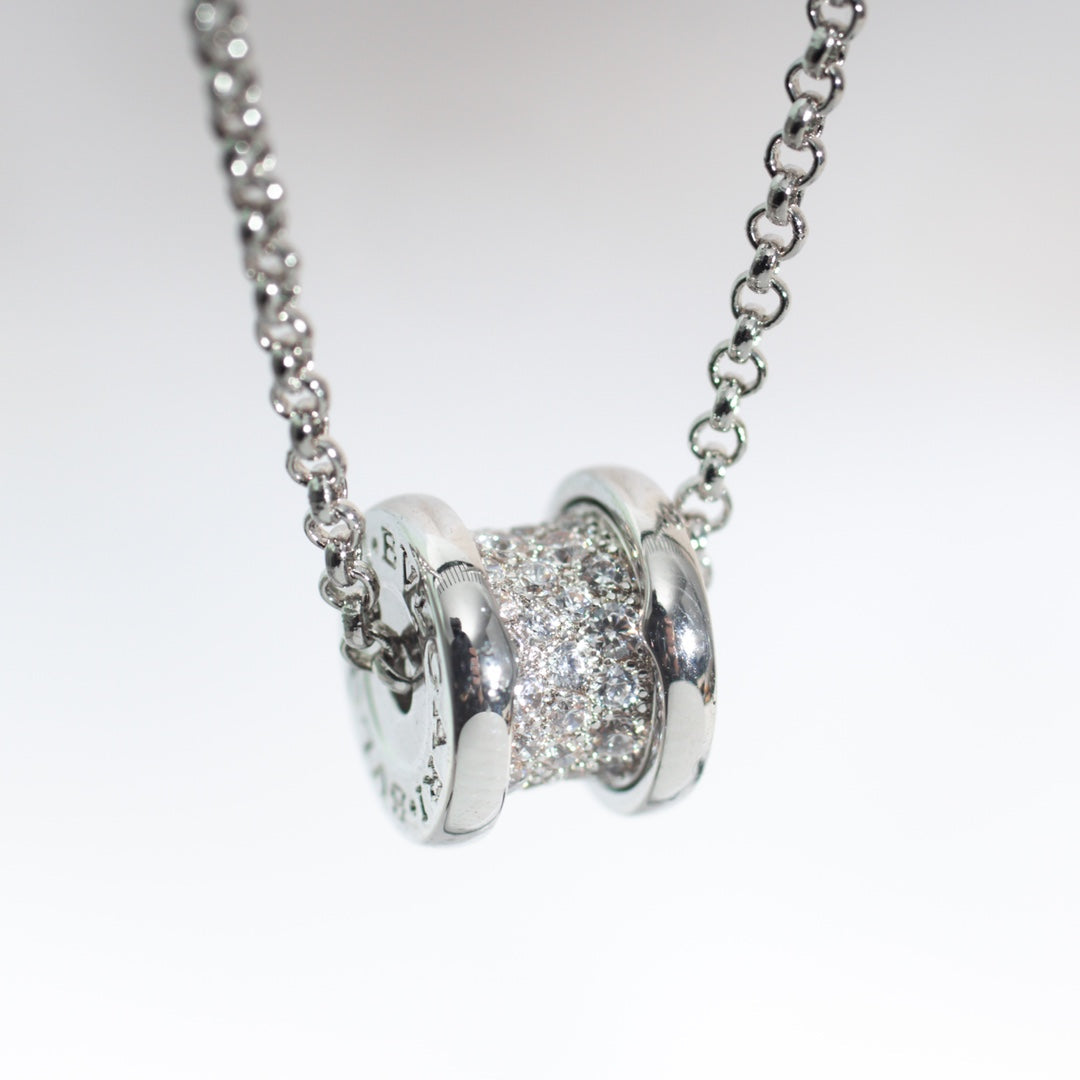 [Clover Jewels]ZERO 1 SILVER DIAMOND NECKLACE