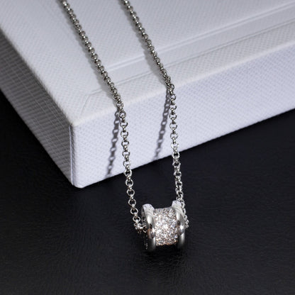 [Clover Jewels]ZERO 1 SILVER DIAMOND NECKLACE