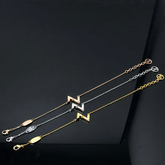 [Clover Jewels]VOLT LV LOGO BRACELET