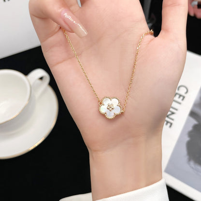 [Clover Jewels]LUCKY SPRING ROSE GOLD MOP BRACELET