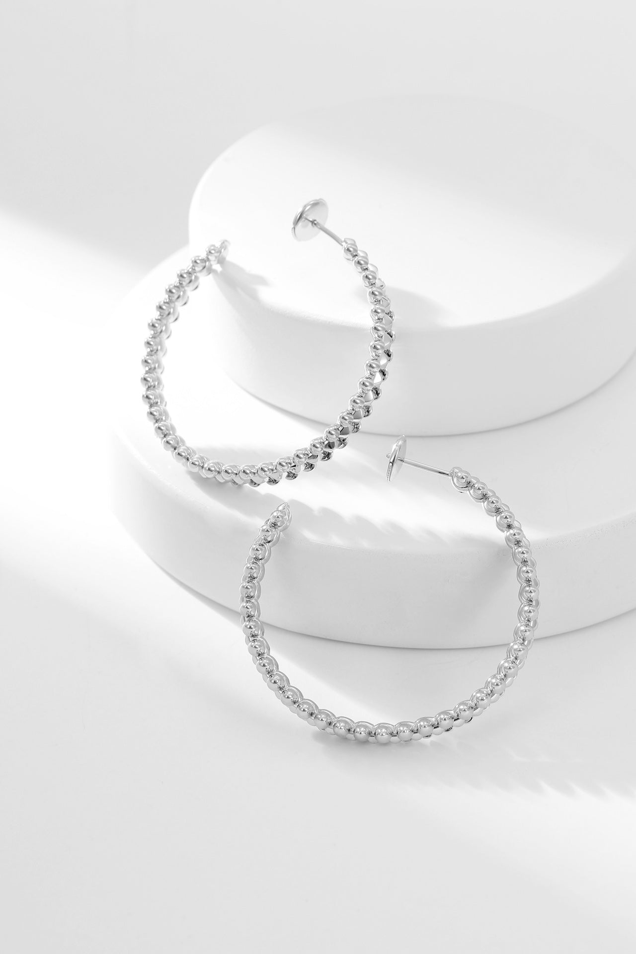 [Clover Jewels]CLASH HOOP EARRINGS