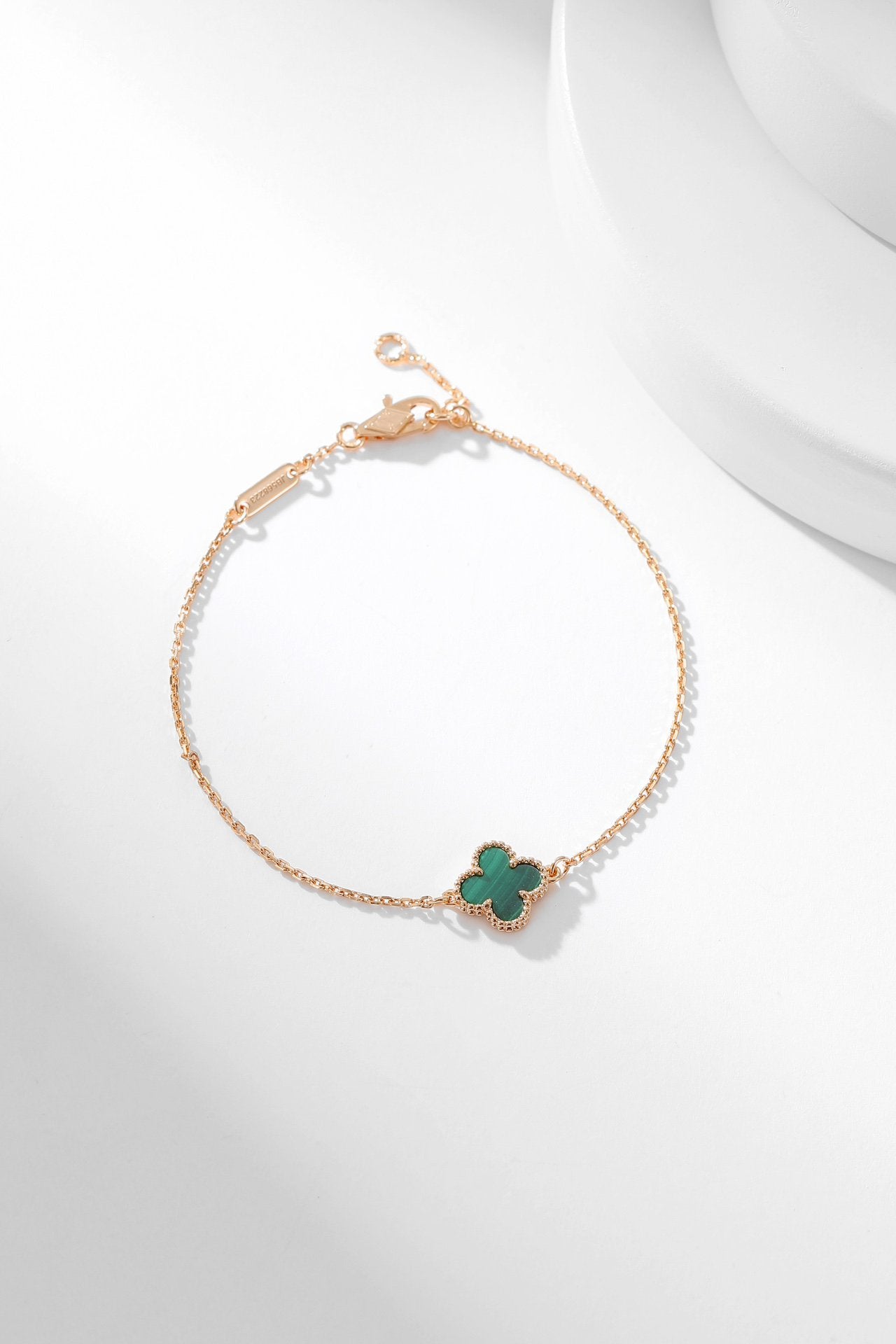 [Clover Jewels]CLOVER BRACELET MALACHITE 1 MOTIF