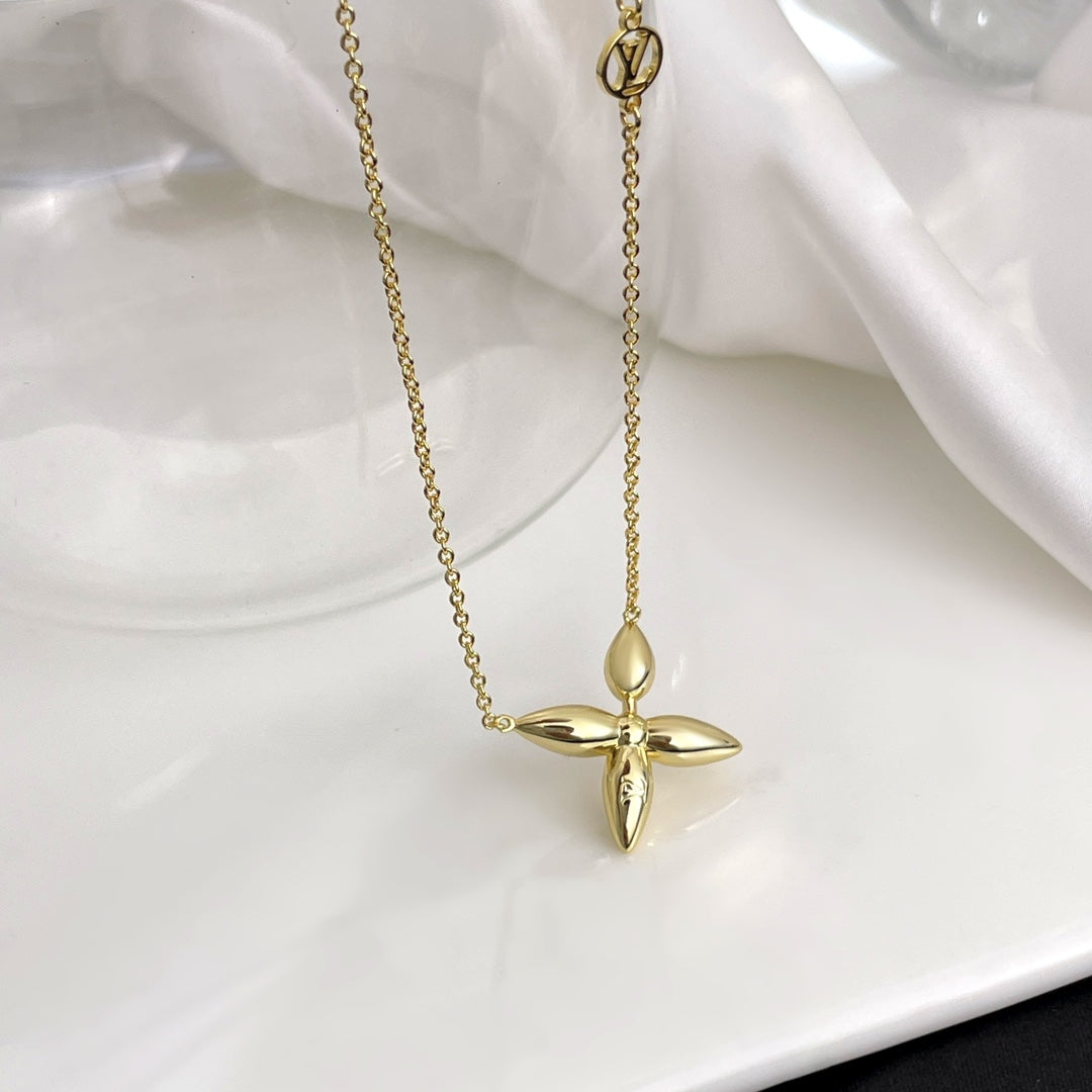 [Clover Jewels]LOUISETTE GOLD NECKLACE