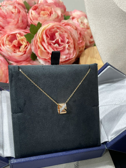 [Clover Jewels]LIENS EVIDENCE DIAMOND NECKLACE