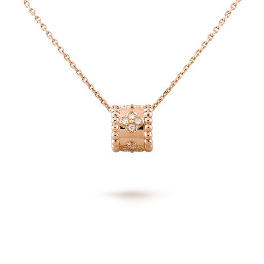 PERLEE PEDANT NECKLACE GOLD / ROSE GOLD